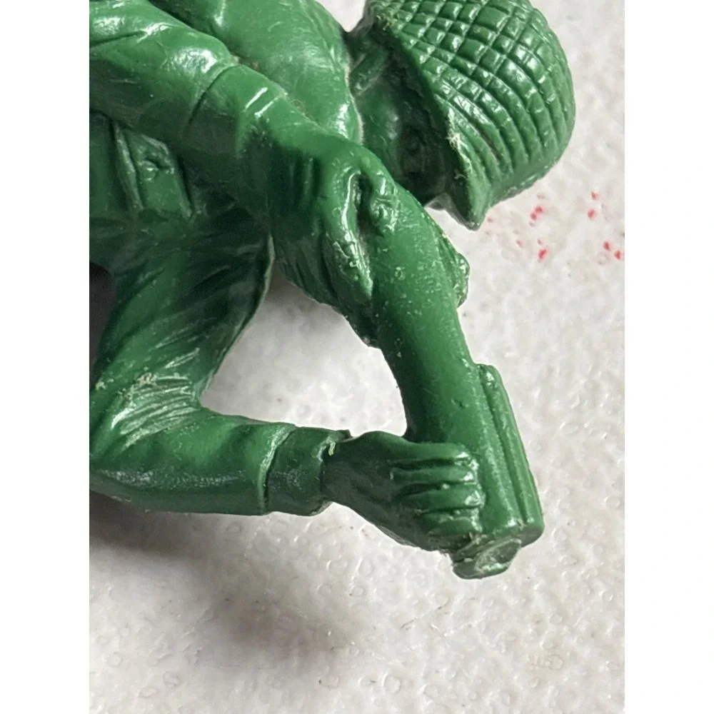 Vintage Green Plastic Toy Soldiers‎ Set Of 11 Army Figures 5